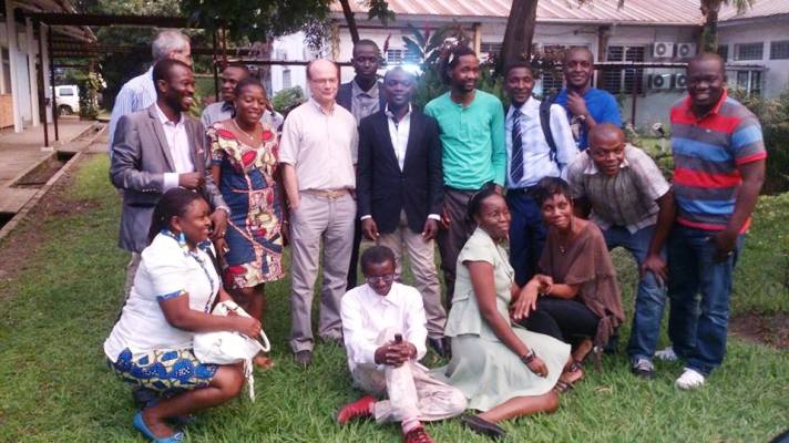 La photo de famille au terme de l’atelier(Photo Bimpa Production)