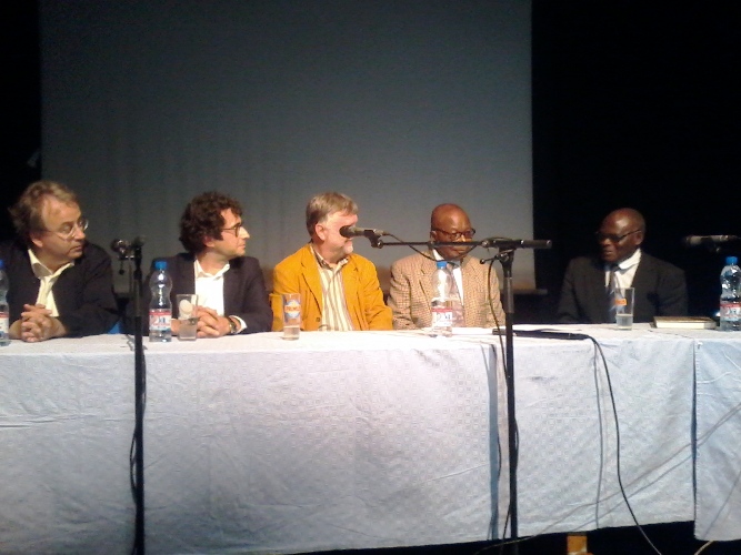 Le panel des intervenants de la conférence de presse