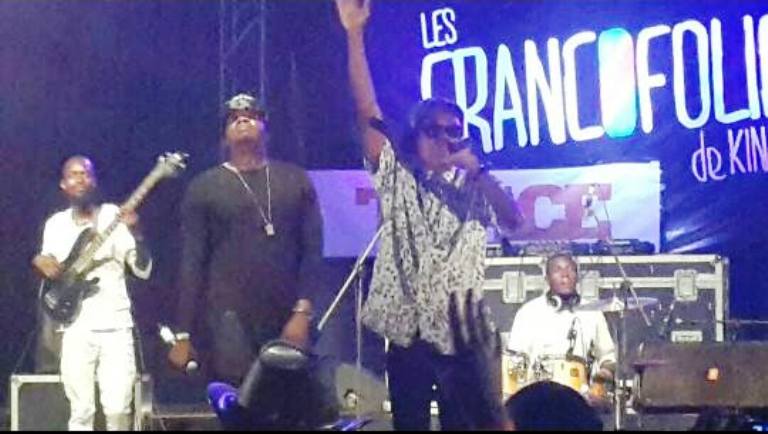  Innoss’B invité de Lexxus sur la scène des Francofolies de Kinshasa