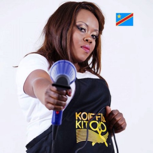 Mireille Mukeba, la candidate RDC de Koiffure Kitoko