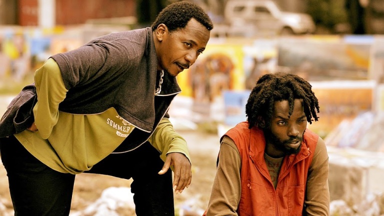 Arsène Kamango (Mohamed) et Fabrice Kalonji (Ali) dans Villa Matata