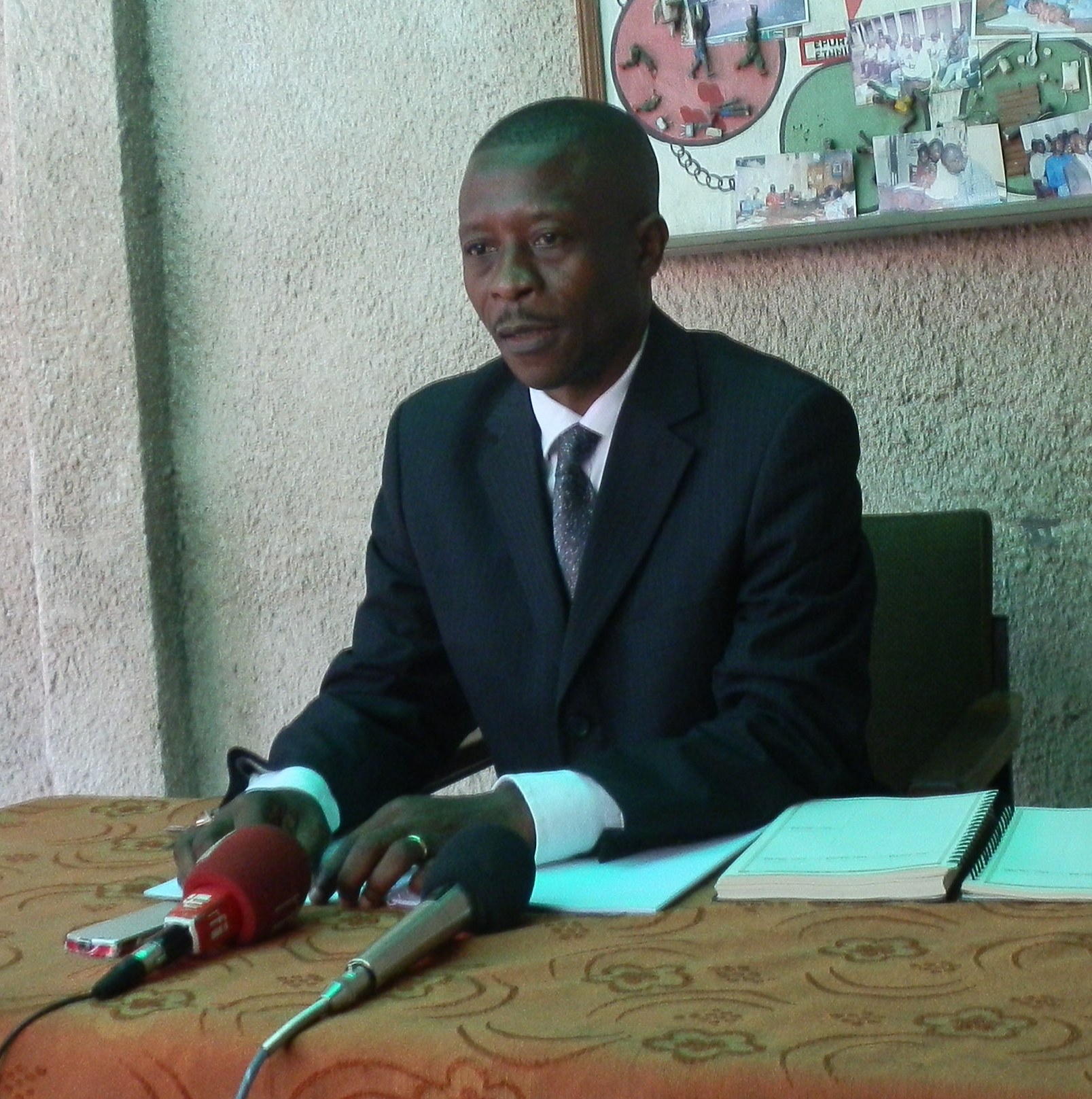  le Président de l'Asadho, Mè Jean-Claude Katende/photo Adiac.