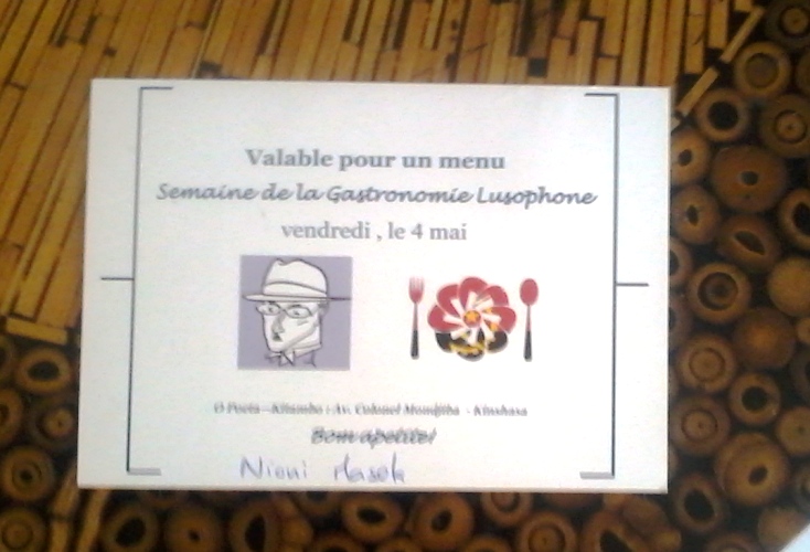 Une invitation à la semaine de la gastronomie lusophone