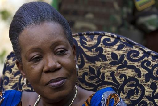 Catherine Samba-Panza, présidente de transition de la Centrafrique 