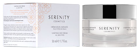 Serenity Cosmectics- Crème jour unifiante tous types de peaux