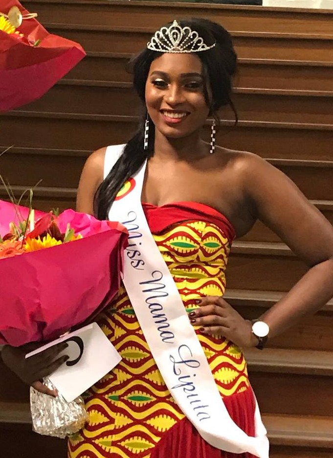 Sylla dia Bintou Blacky, lauréate de Miss Mama Liputa 2017 à Suresnes en France