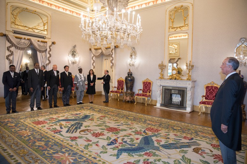 Rodolphe Adada Ambassadeur Extraordinaire et Plénipotentiaire de la République du Congo auprès de la République du Portugal avec résidence à Paris 