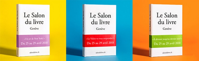 Visuel du Salon du livre de Genève 2018