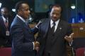 Le président Denis Sassou N'Guesso et le président Paul Biya lors du mini-sommet sur la RCA ©Conseil de l'UE