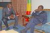 Casimir Bathia reçu par le Premier ministre Clément Mouamba