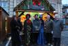 La Maire Adeline Hazan lors de l'inauguration du Village d'artisanat International à la place de la mairie de Reims