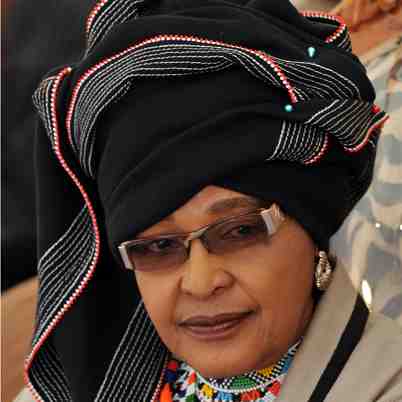 Winnie Mandela.