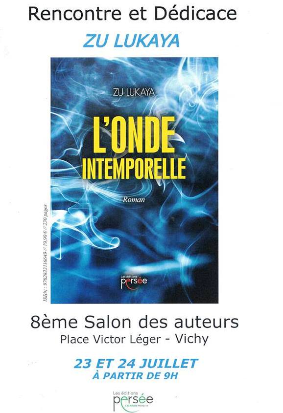 Couverture "Onde intemporelle" de Zu Lukaya